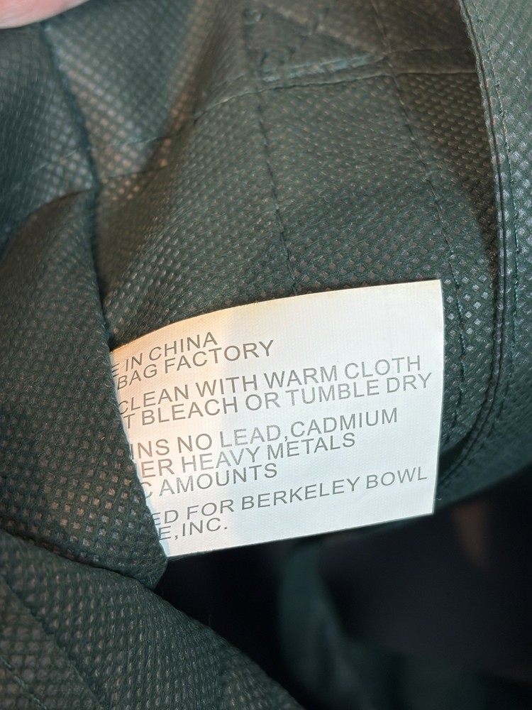Berkeley Bowl Recycled Bag