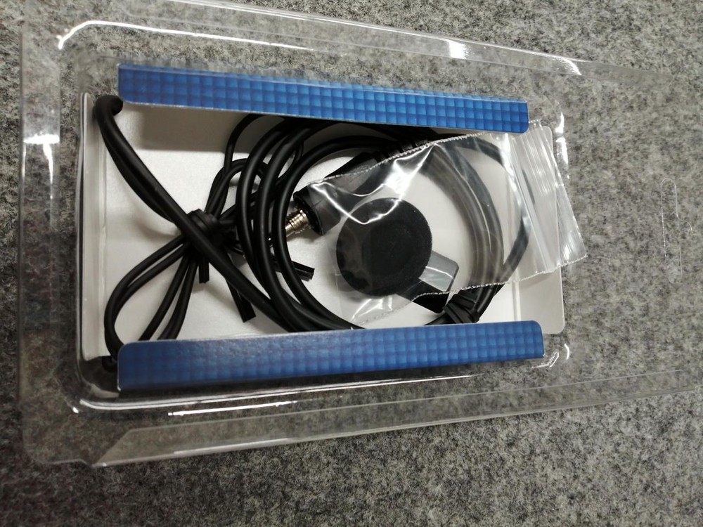 Alinco Ear-hook Earphone Microphone EME-48A Used