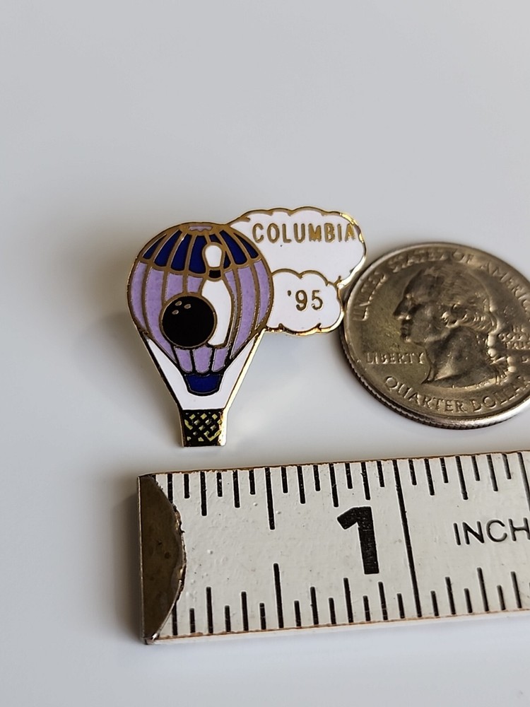 Columbia '95 Bowling Lapel Pin