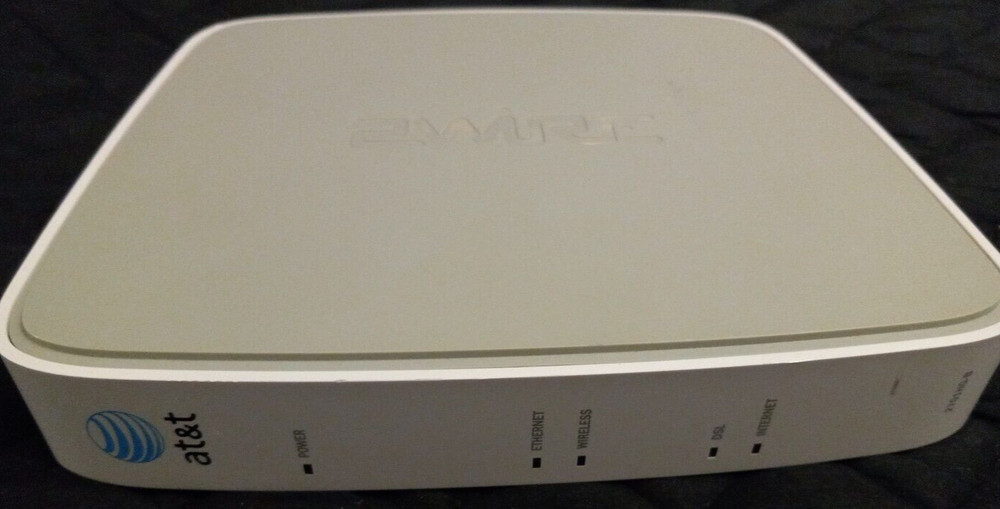 White ATT 2WIRE Modem Untested Modem Only