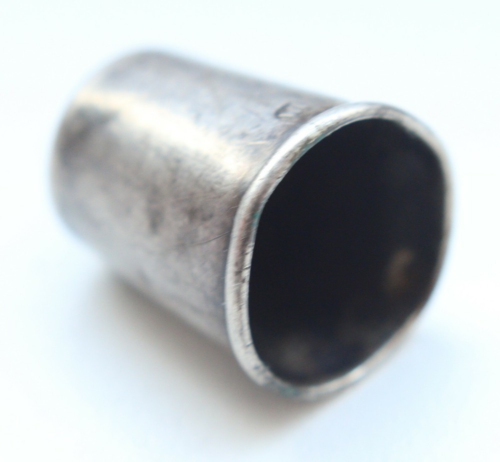Antique Old Silver Thimble (JAN)