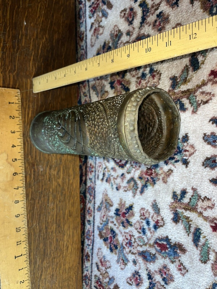 World War II Artillery Shell (Trench Art)