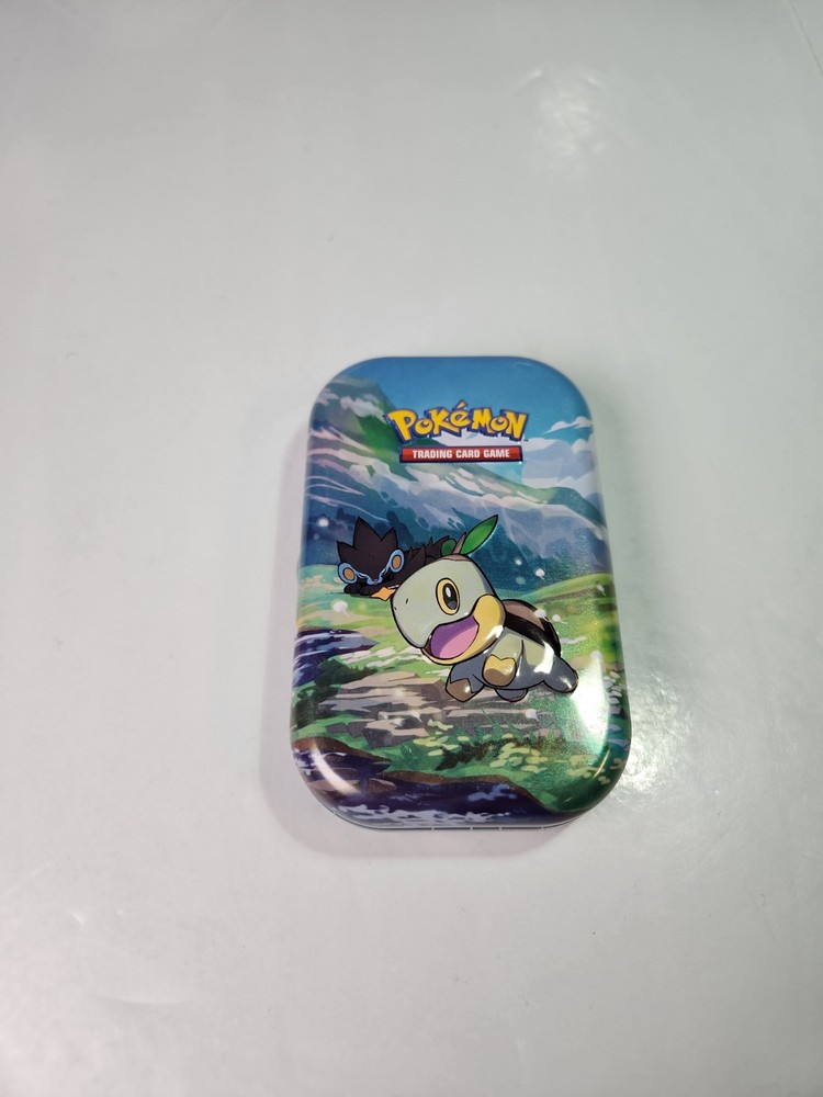 TURTWIG SINNOH STARS MINI TIN EMPTY