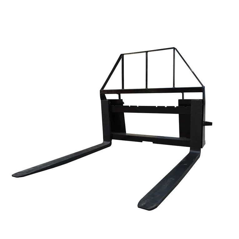 48" Skid Steer Pallet Fork Attachment Tractor Quick Attach Heavy Duty