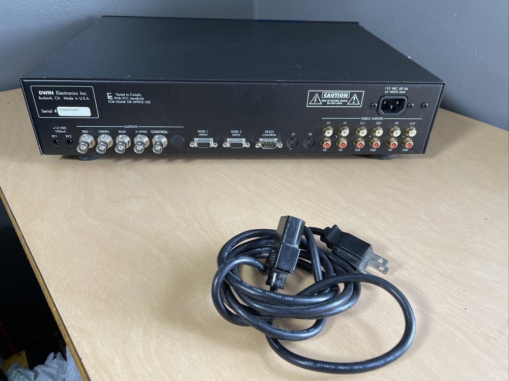 DWIN TS TranScanner Projector Display Video Processor Variable Line Multiplier