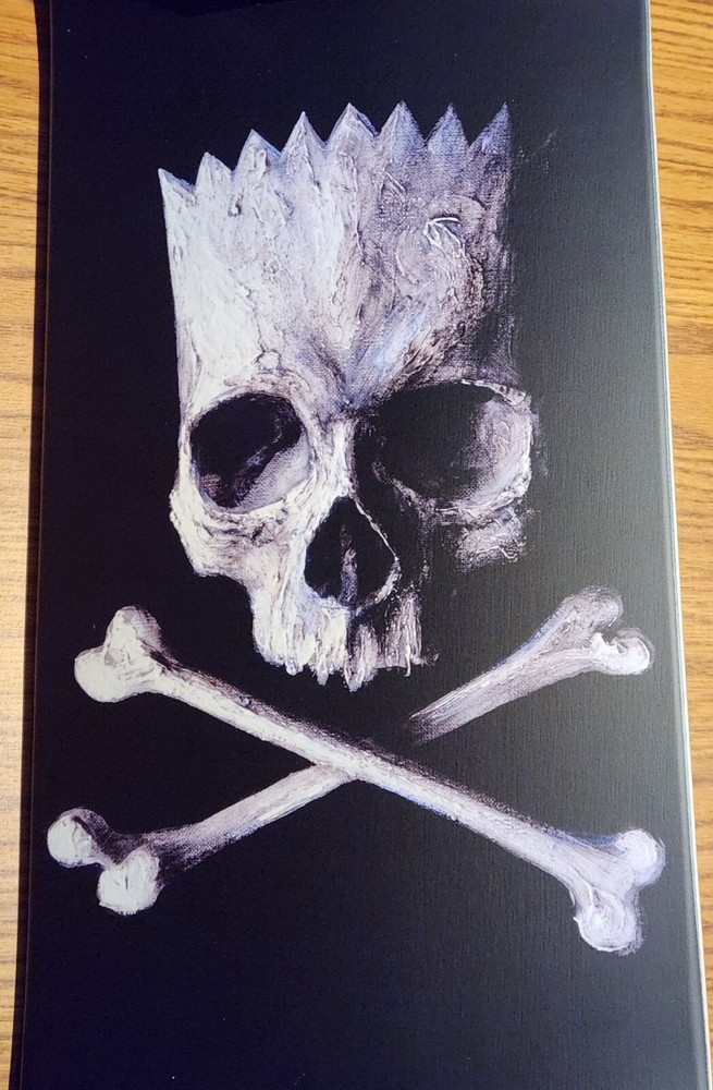 ZERO Skateboards Black Bart "BONES" Simpson 32" Double Kick,+Xtra Wheels n Grip.