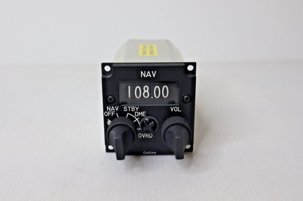 Collins 313N-4D Navigation Control Unit 522-3616-202 Repaired with FORM ONE Cert