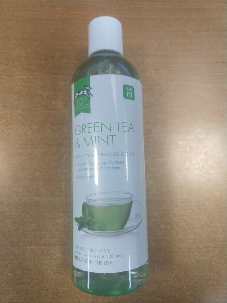 Top Performance Green Tea & Mint Pet Shampoo, 17 oz.  - E3B