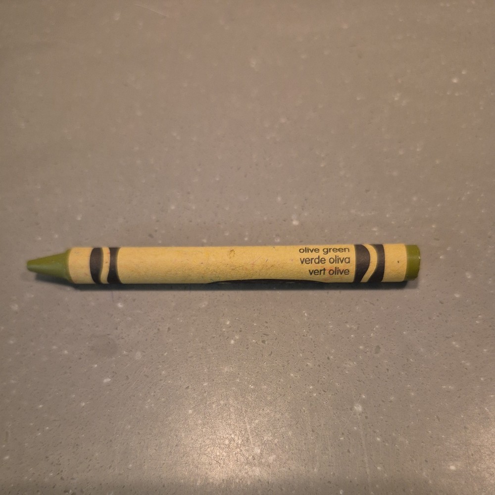 Crayola Olive Green Single Crayon