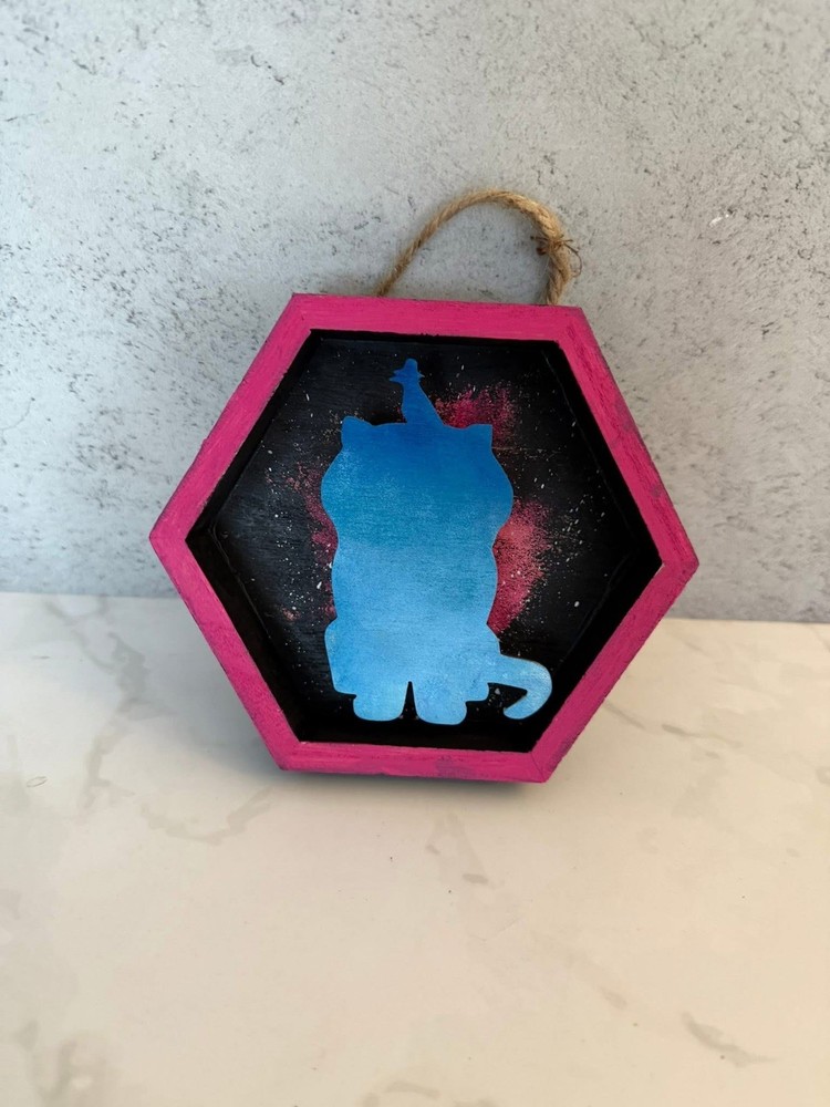 K Pop Demon Hunters Derpy Shadow Box Art