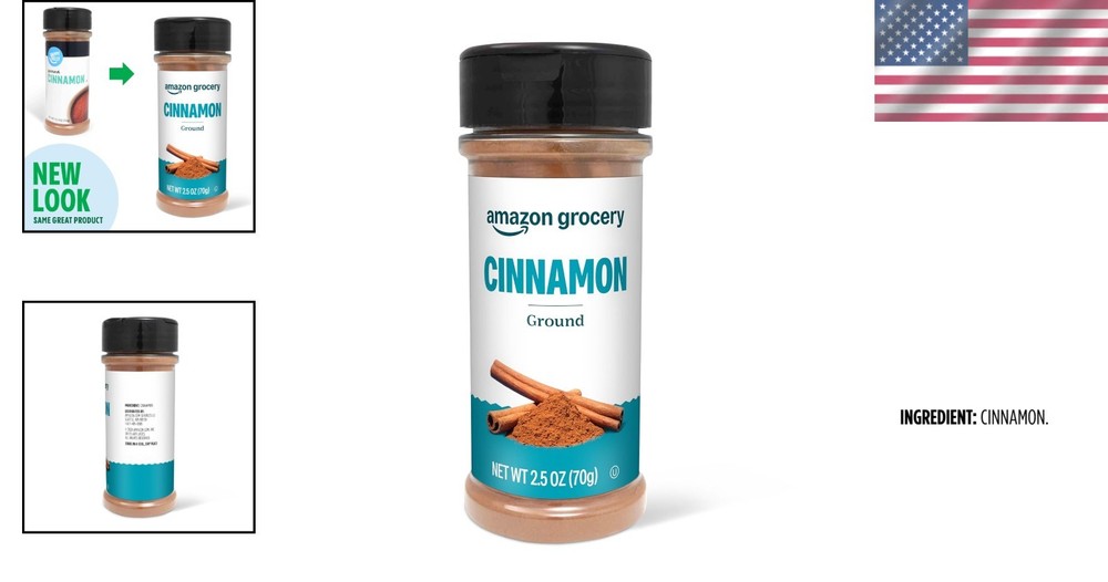Ground Cinnamon, 2.5 oz Bottle, Previously Happy Belly (Packaging May Vary)