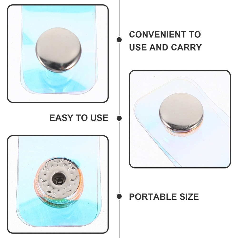 15PCS Snap Button Organizer Ties Earphone Data Cable Storage Buckle Organizers