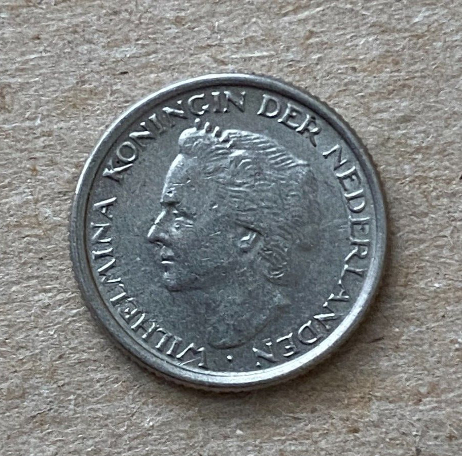 Netherlands, 10 Cents, 1948, KM#177