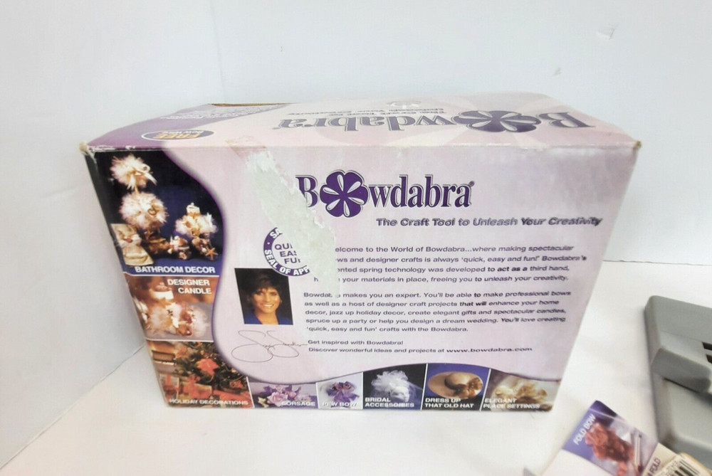 Bowdabra Bow Maker Kit Craft Tool No VHS