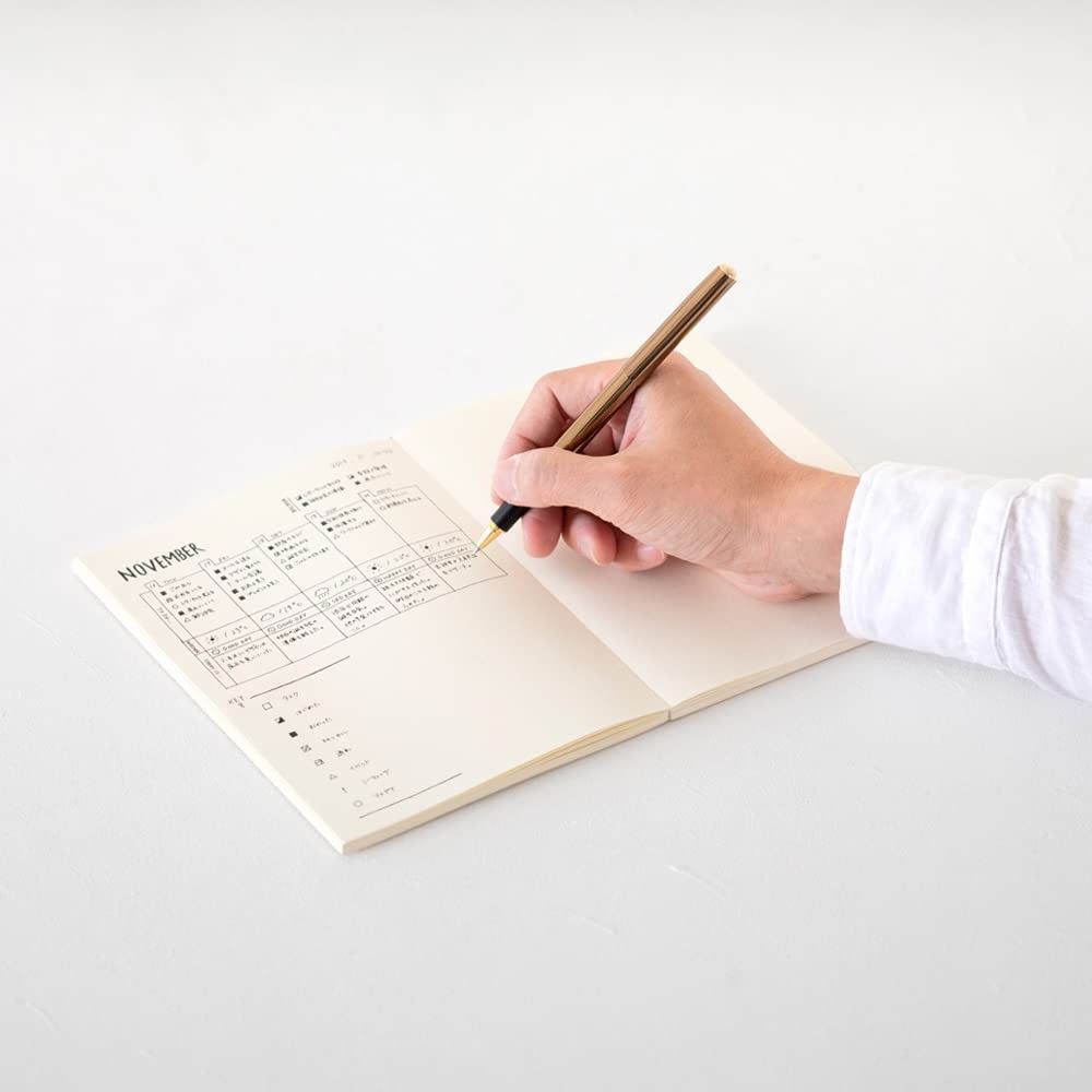 DESIGNPHIL 15310006 Notebook, MD Notebook, Journal, A5, Dot Square A