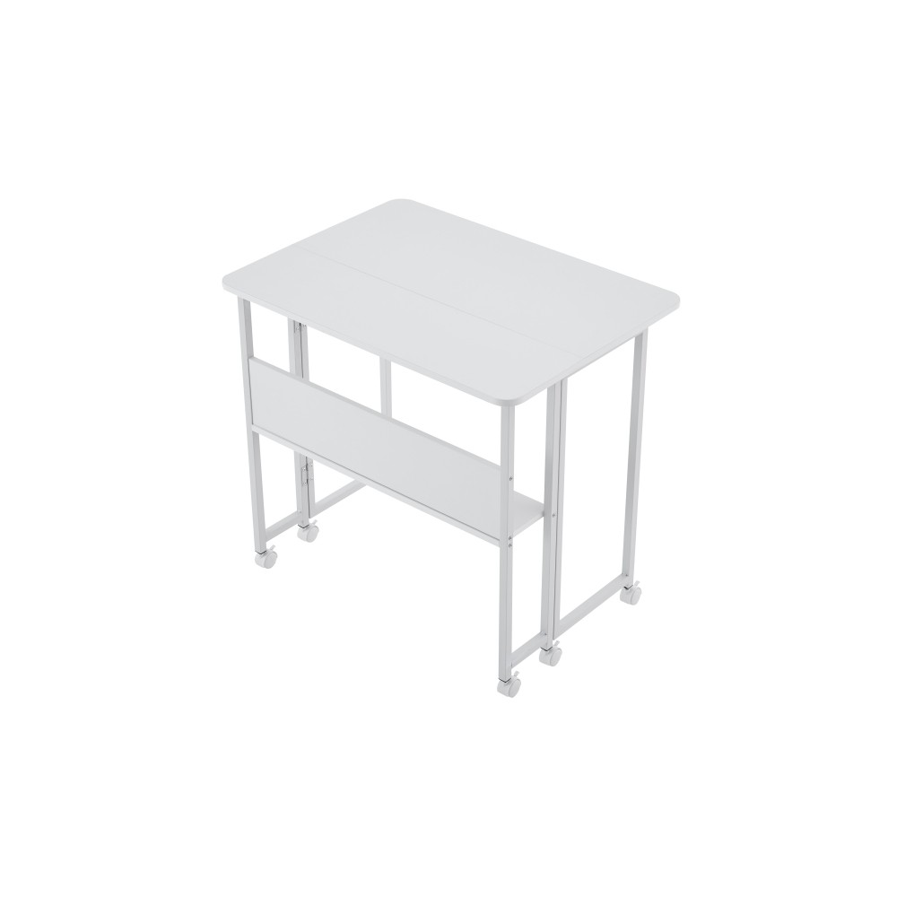 Foldable Desk-Compact Writing/Computer Table-Small Space Solution,Lightweight
