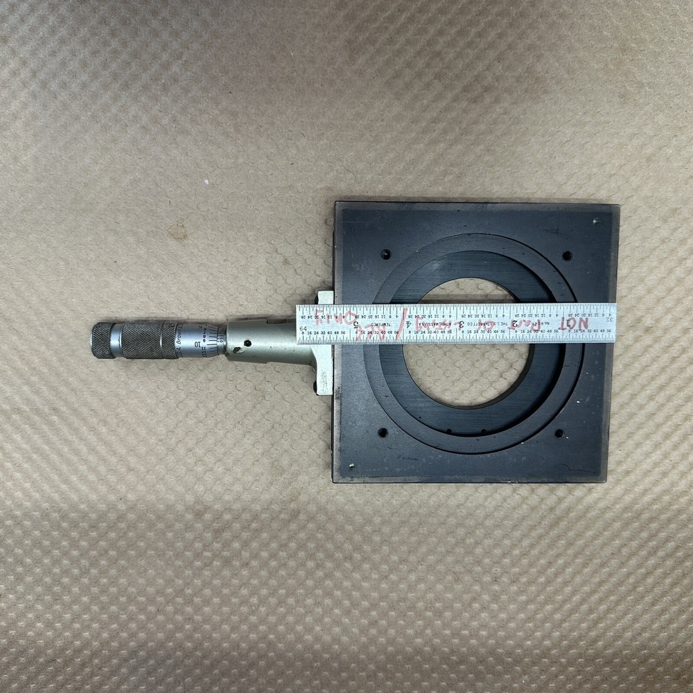 GAERTNER Scientific Brown & Sharp Micrometer Slide Microscope