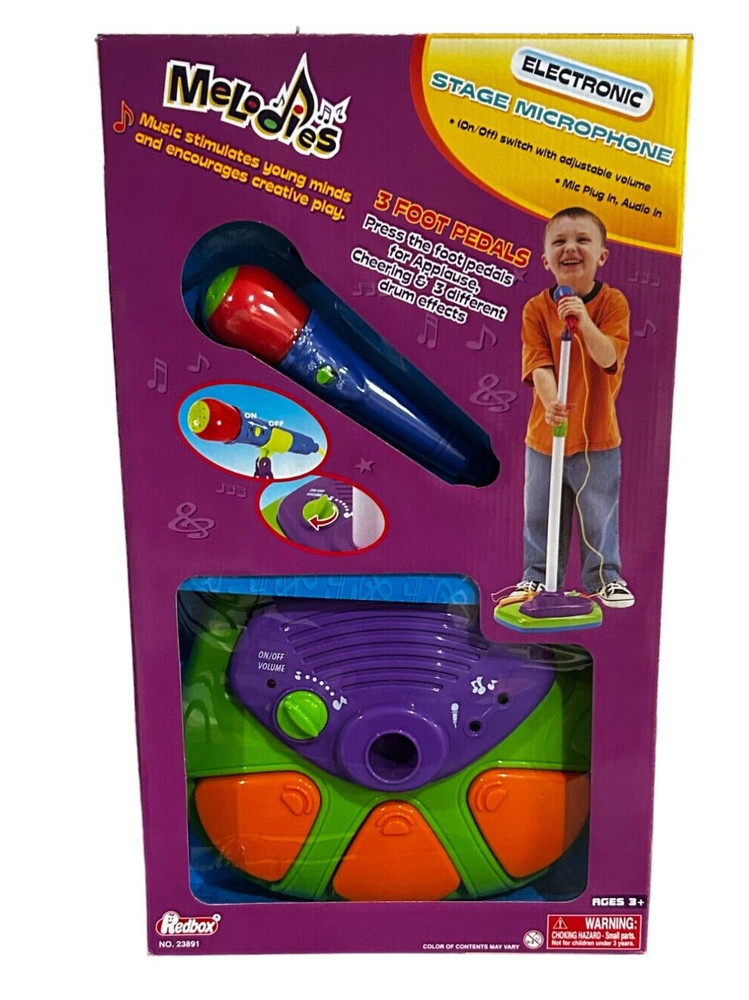 RedBox Toys Electronic Stage Microphone Music Set