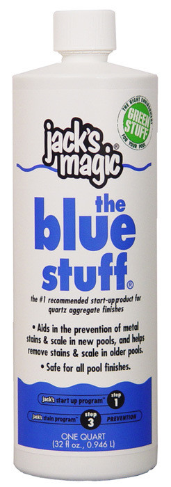 Jack's Magic The Blue Stuff Metal Solution 32 oz - JMBLUE032
