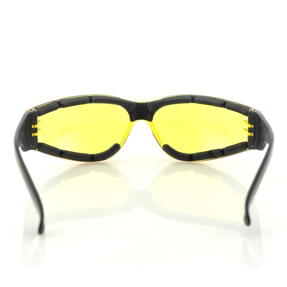 Bobster® Shield 3 Matte Black Frame Yellow Lens