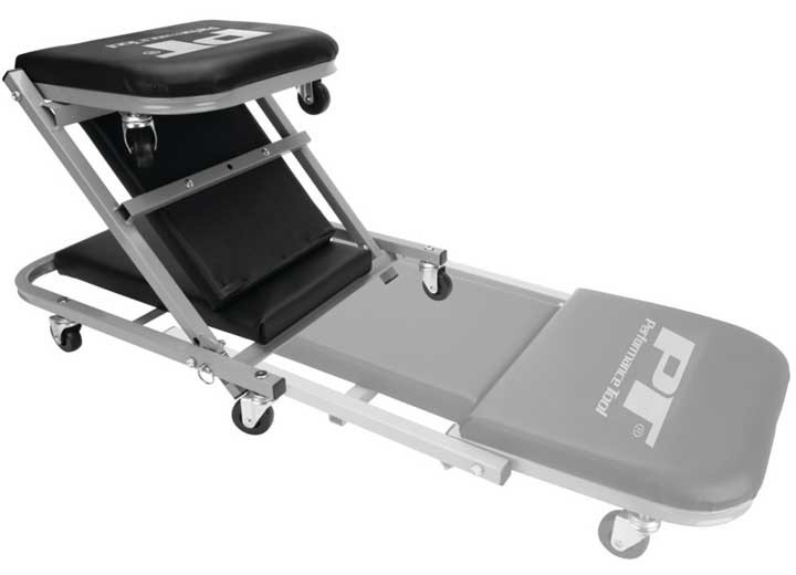 Performance Tool W85018 2-In-1 Z-Frame Folding Creeper, 40", Black