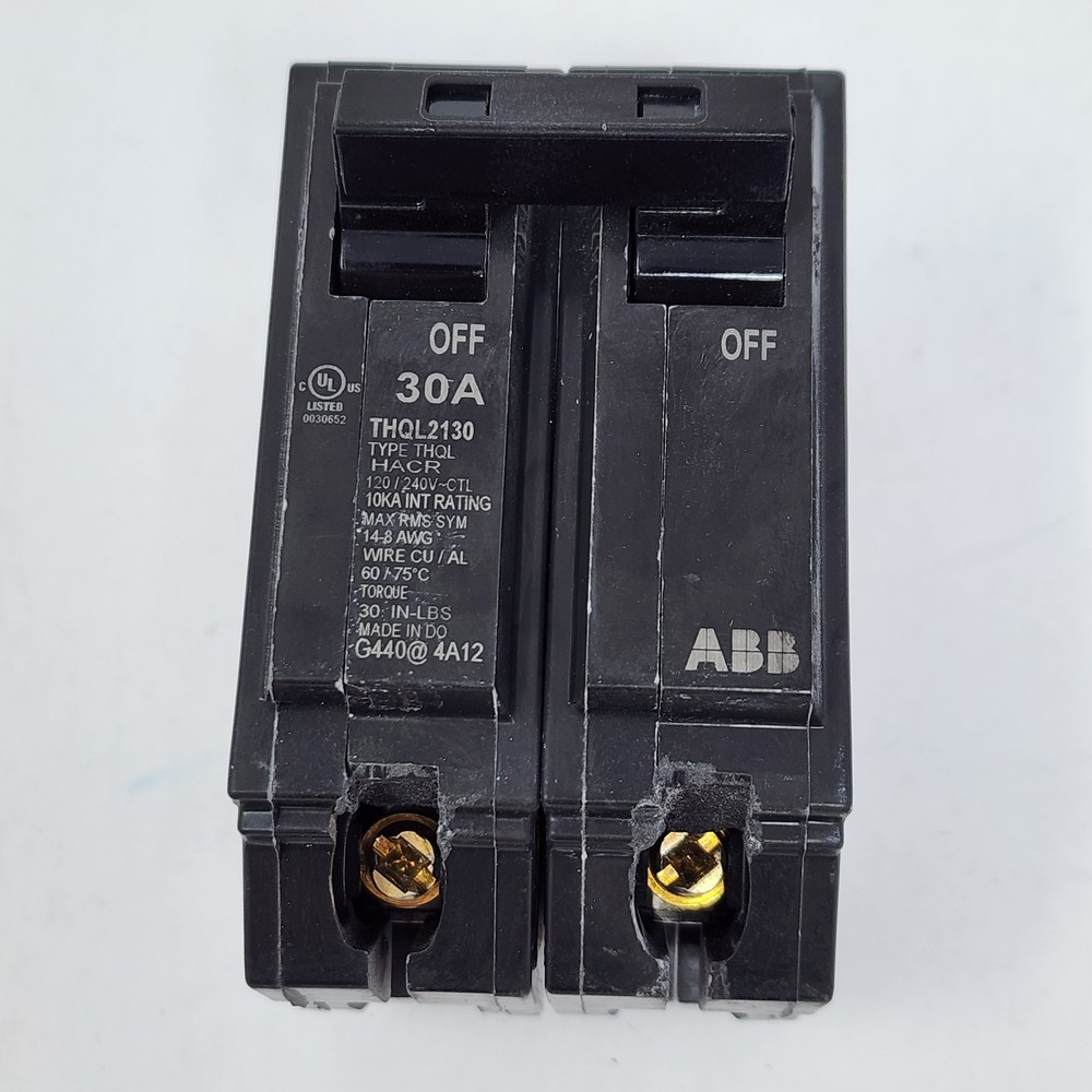 ABB 30A Double Pole Circuit Breaker THQL2130