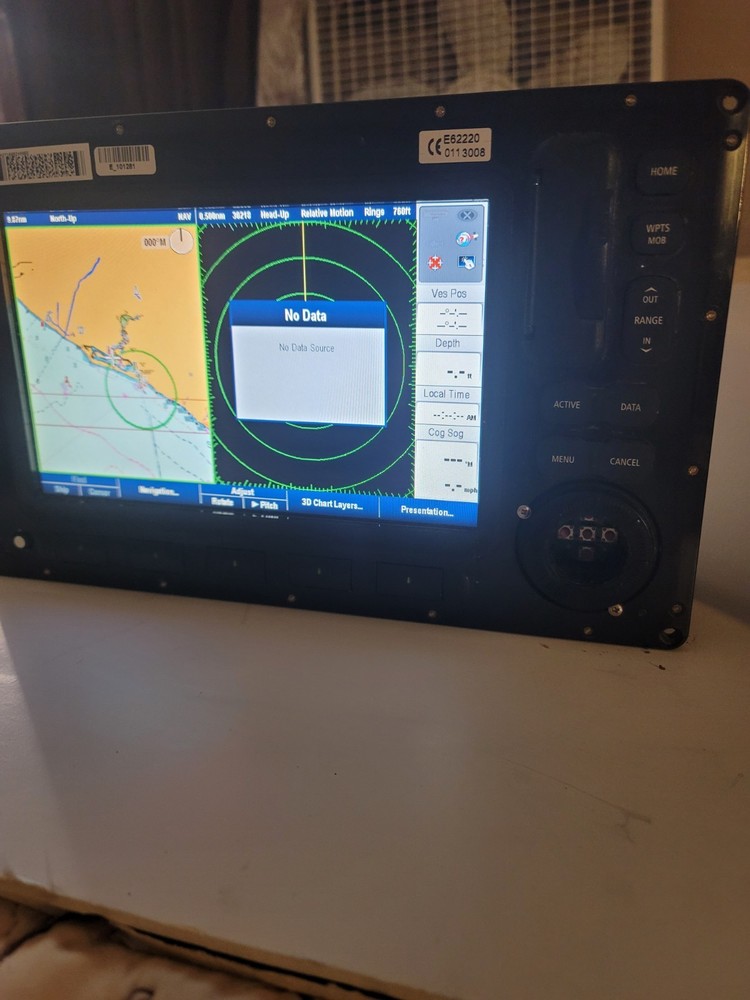 Raymarine C90w Widescreen GPS Chartplotter Multifunction Display Only