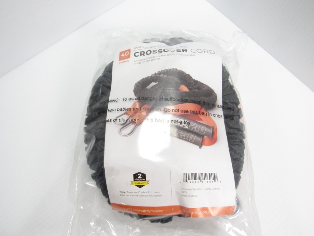 Crossover Cords 2.0 Orange 40lb