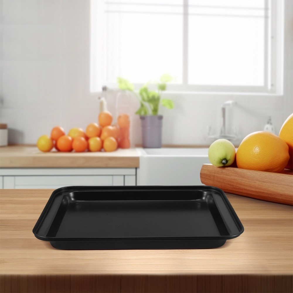 Rectangular Non-stick Baking Pan Metal Sheet Nonstick Bread Brownie