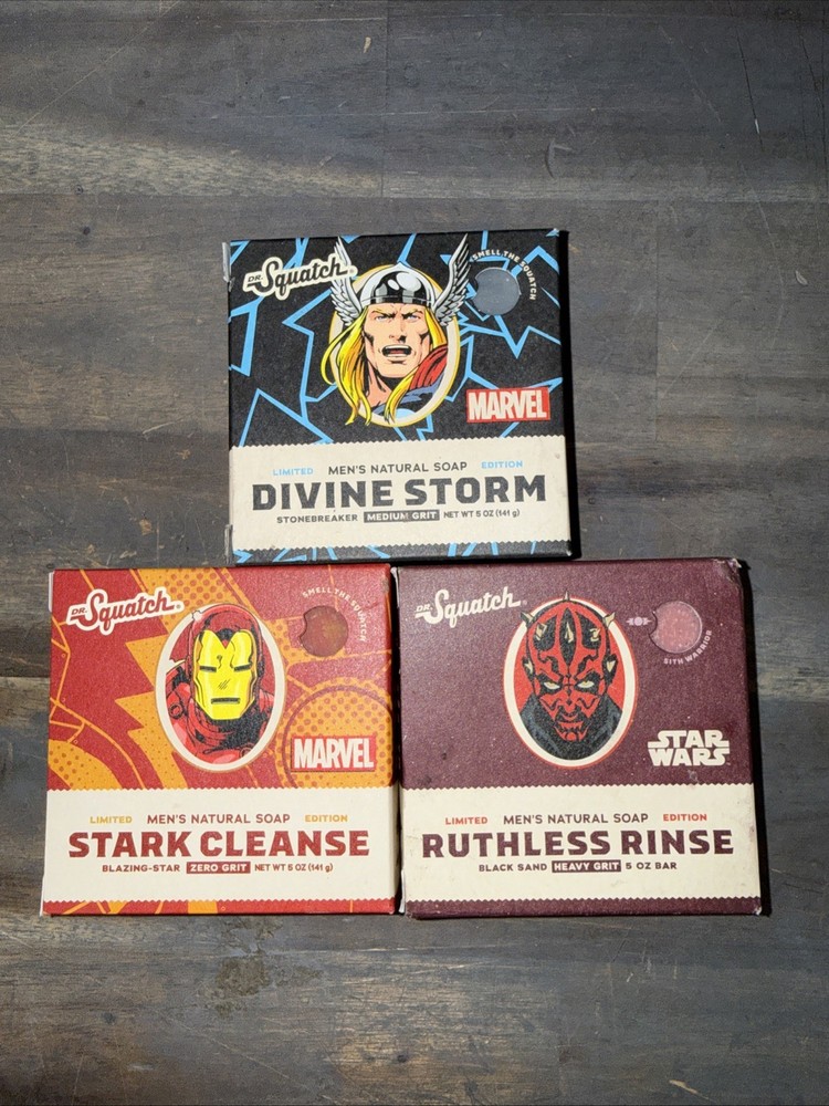 Dr Squatch 3 Pack
