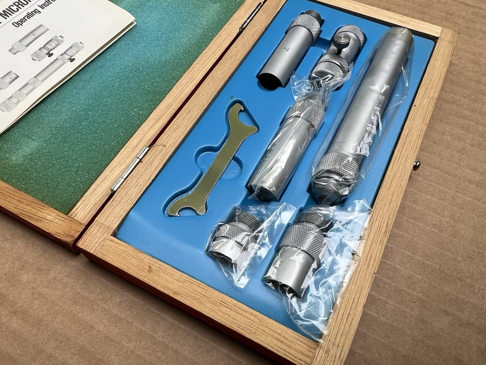NSK Inside Micrometer Model 704-402 Range .001” 12” Machinist Tool