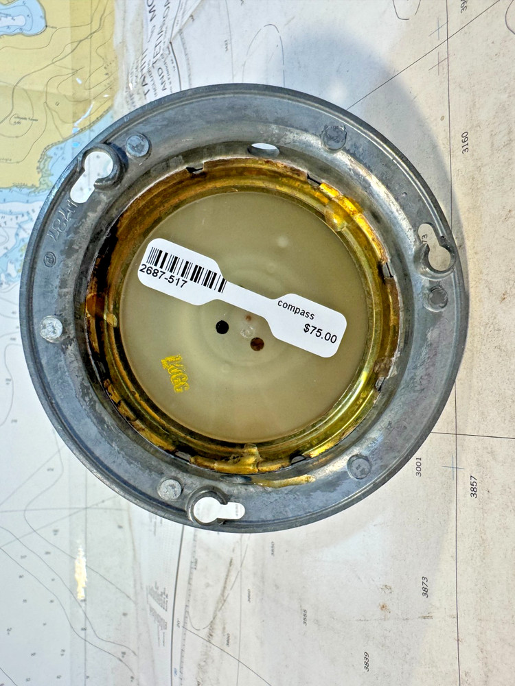 airguide model 68 small sailboat compass