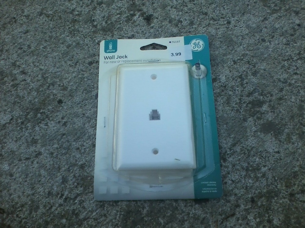 General Electric Wall Jack for Phone 