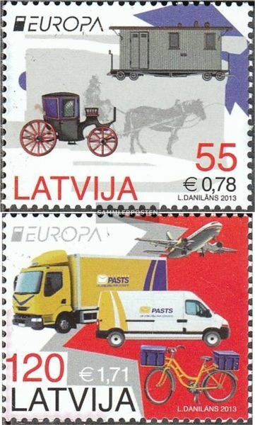 Latvia 861A-862A MNH 2013 Europe