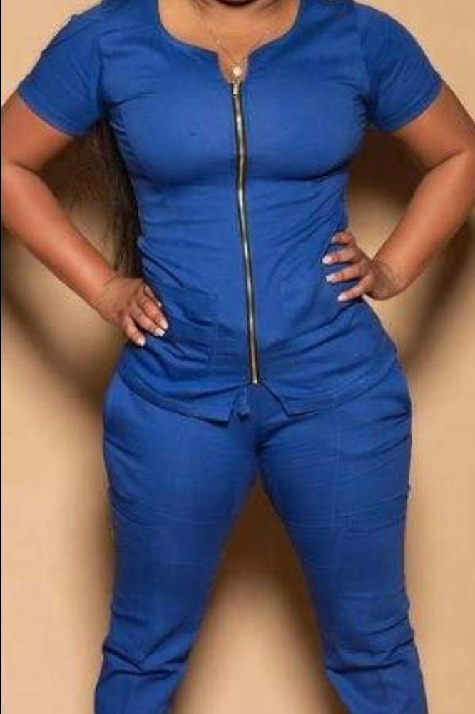 High Quality, Trendy, super Comfortable Women's Solid Scrubs Sets