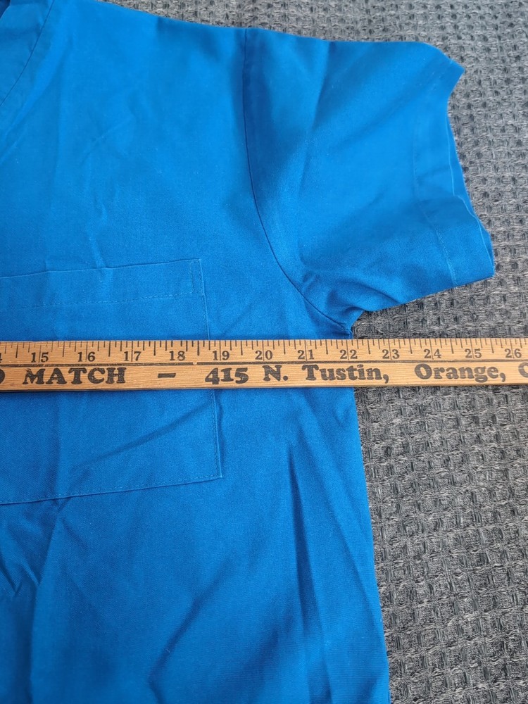 Vintage REINA Scrub Set Blue Size Medium