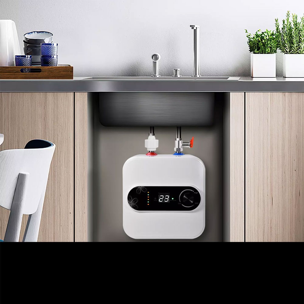 Electric Instantaneous Water Heater for Under Sink Basin Mixer Instant Heater US