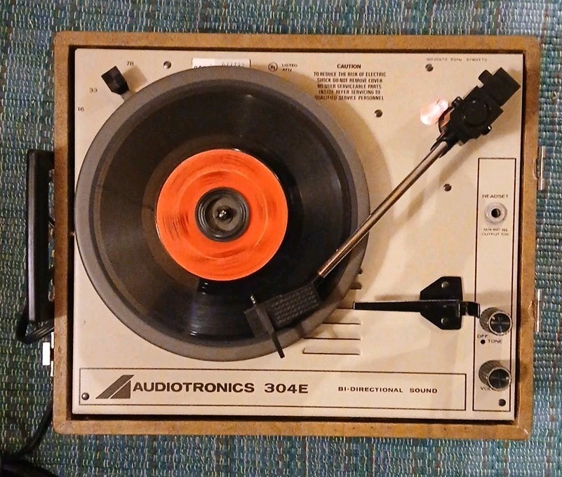 Vintage Audiotronics 304E Record Player