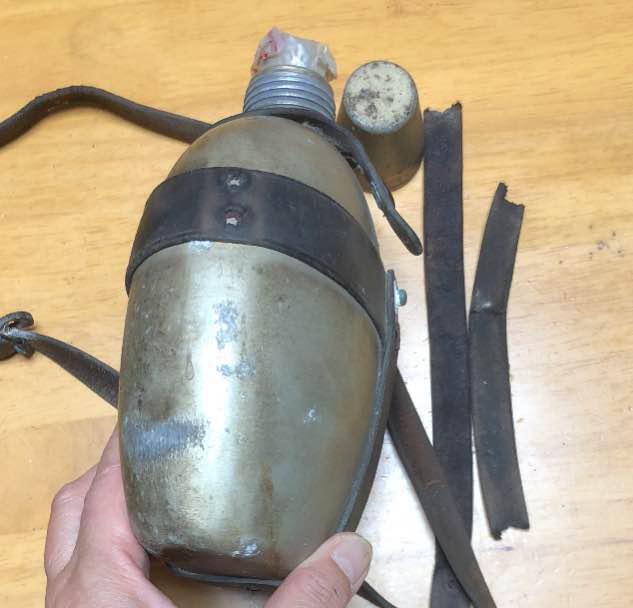 Old Wartime Water Bottle