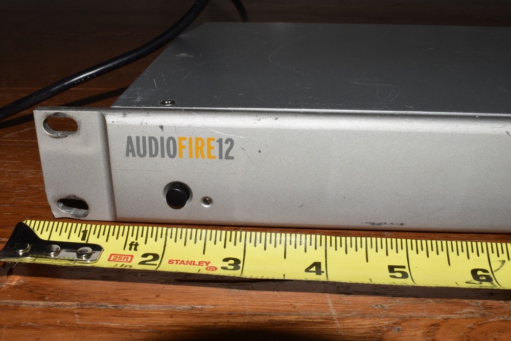 ECHO AUDIOFIRE12 AUDIO INTERFACE USED