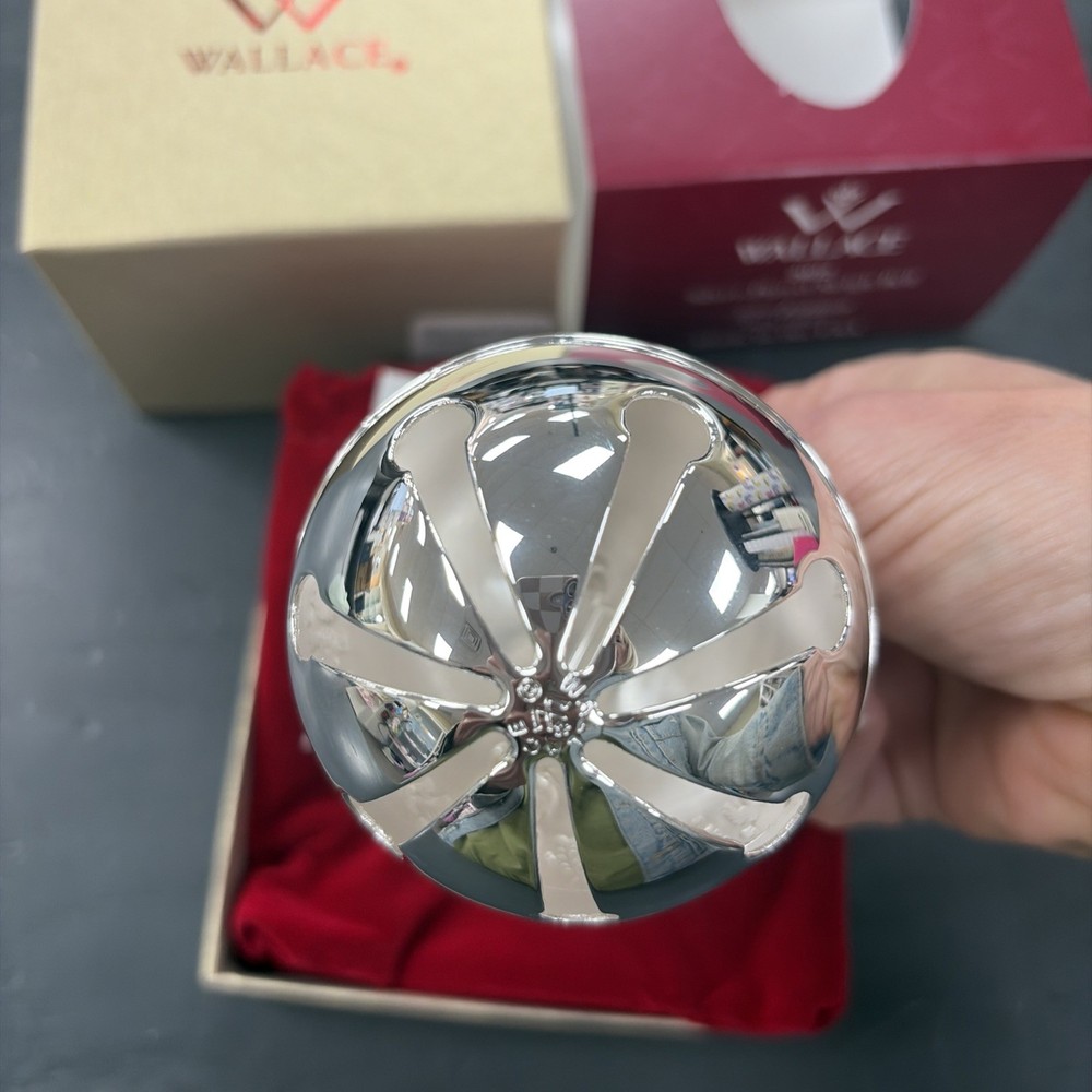 Wallace 2022 Silver Plated Sleigh Bell