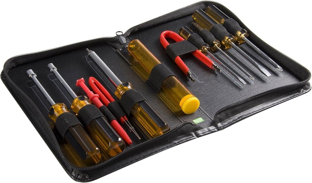 StarTech.com 11 Piece Computer Tool Kit - PC Repair Tool Kit with Zippered Vinyl