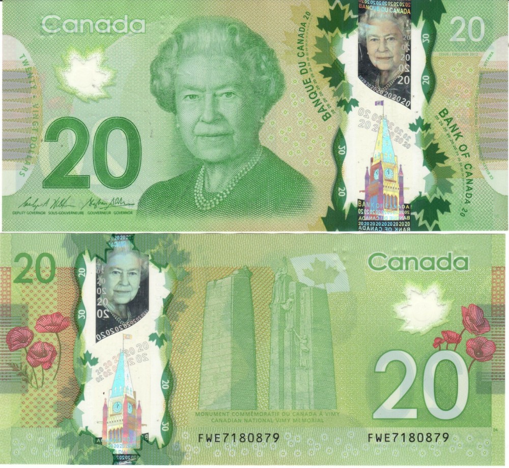Canada 20 Dollars