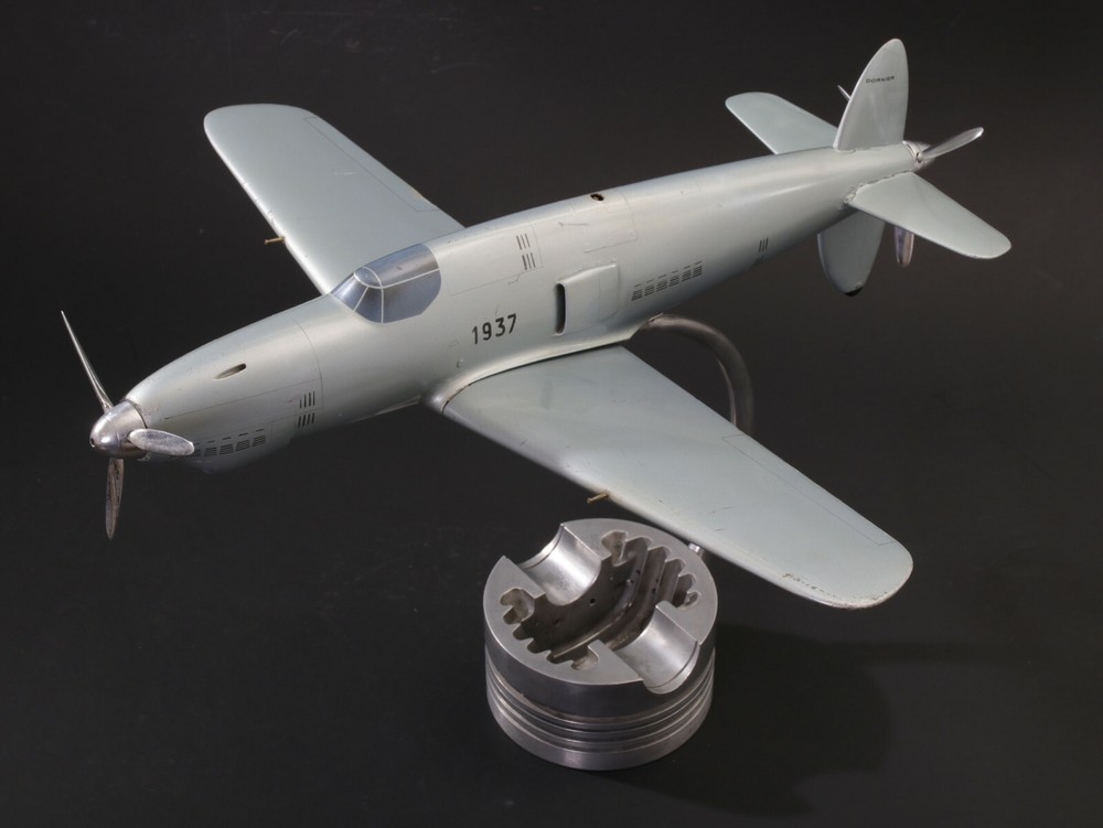 DORNIER DO 335 V13 UNIQUE PUSH PULL FACTORY PROTOTYP SIZE BASE ENGINE PISTON