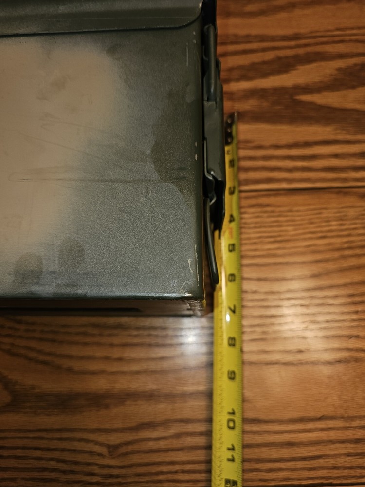 Vintage Ammo Box Metal