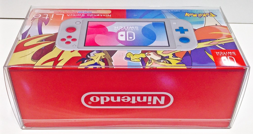 1 Box Protector For NINTENDO SWITCH LITE Console Boxes! Fits Pokemon and others!