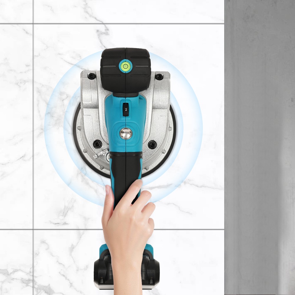 6 Speeds Hand-held Tile Tiling Machine Tile Vibrating Tool Vibrator Suction Cup