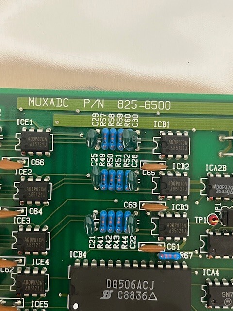 HITACHI MUXADC PCB, P/N 825-6500