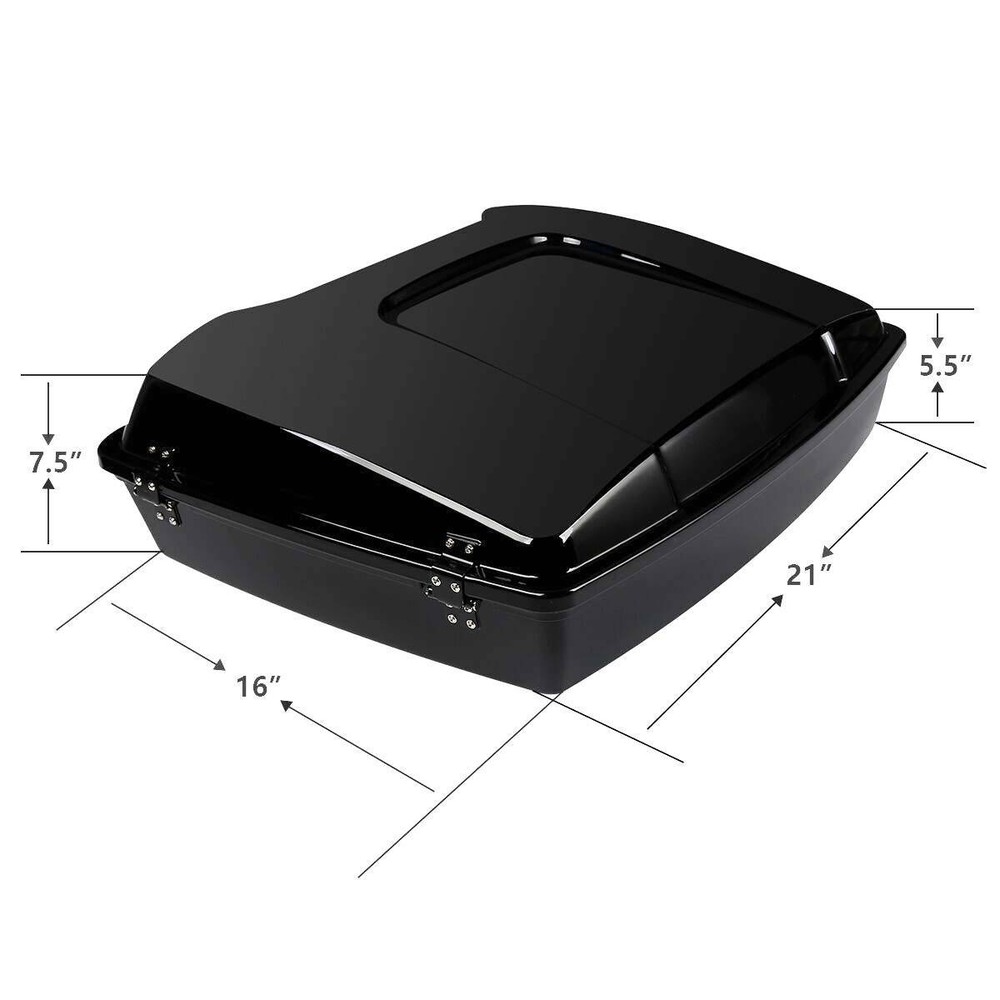 Razor Trunk Backrest Mounting Rack Fit For Harley Touring 97-08