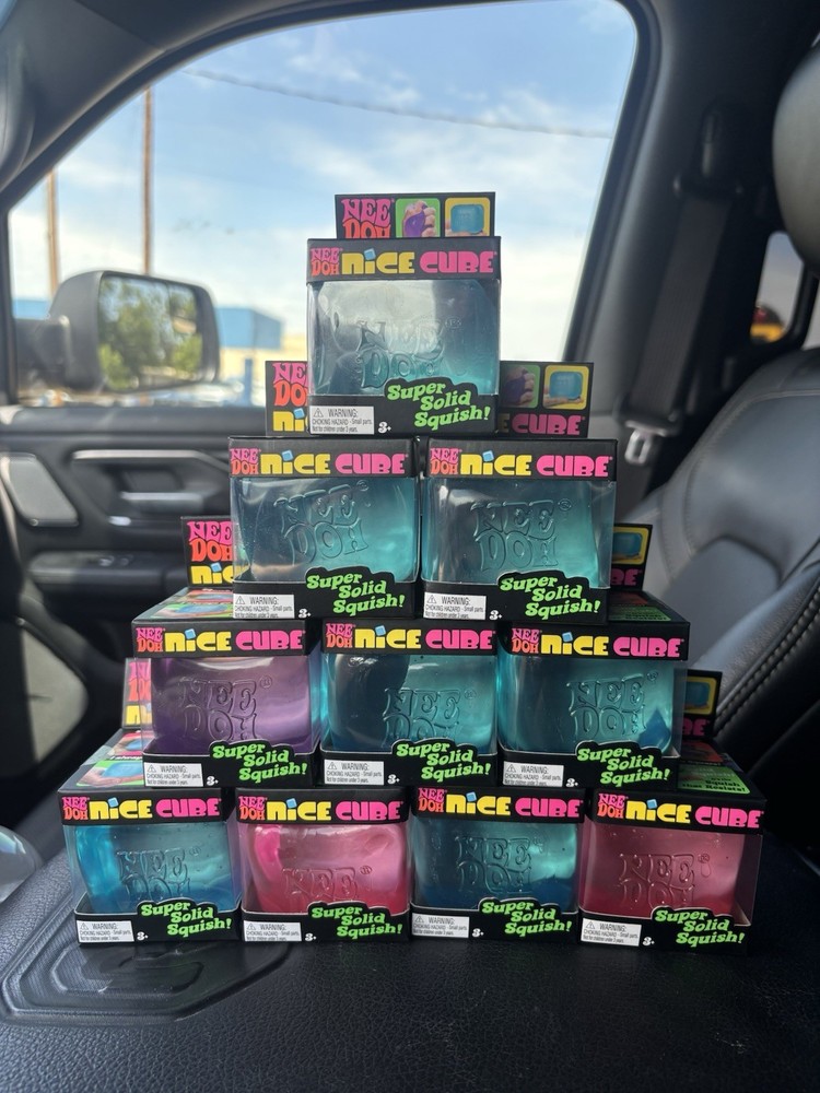NeeDoh Nice Cube Squeeze Multicolor  25361HY